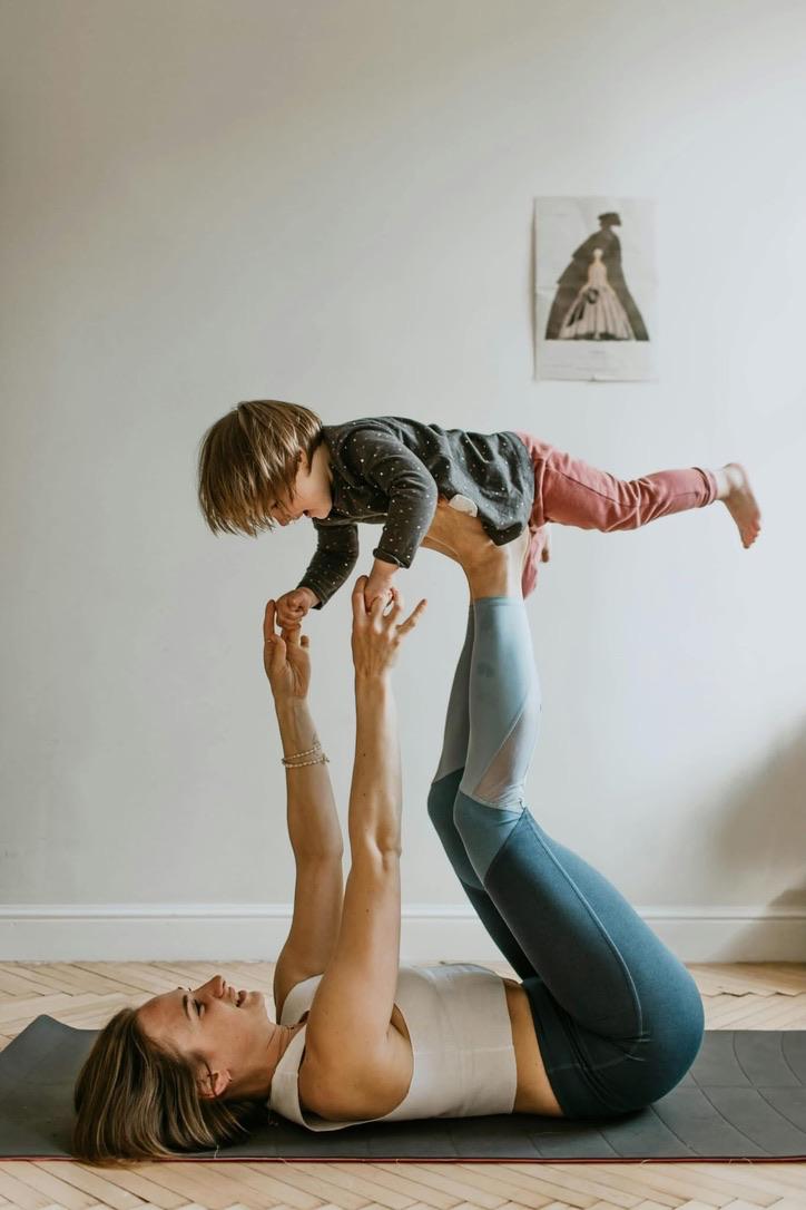 child friendly pilates